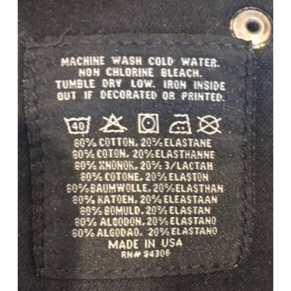 Ralph Lauren Black Label Straight Leg Jeans 867 Size 28 - Picture 7 of 11